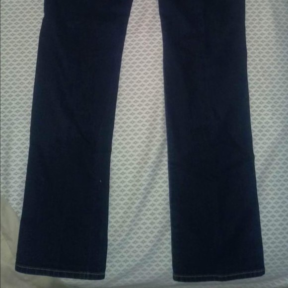 LUCKY jeans 4 27 R dark wash Mid Rise Straight Sweet VGUC cowgirl boho - Picture 6 of 9